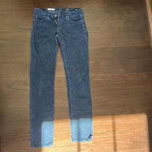 Great condition, AG dark blue corduroy pants
